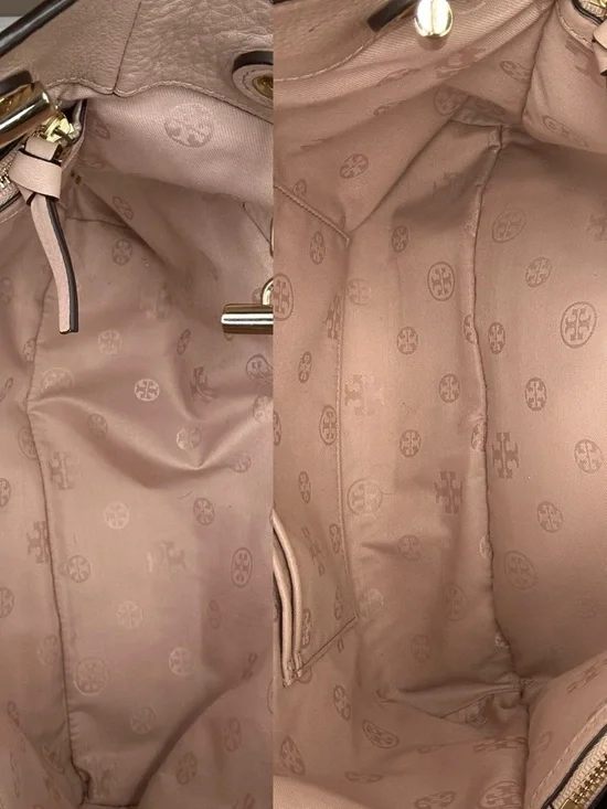 Tory Burch Perforated Leather Tote + Matching Wallet Set Blush Pink 2016 Bundle - Picture 13 of 14